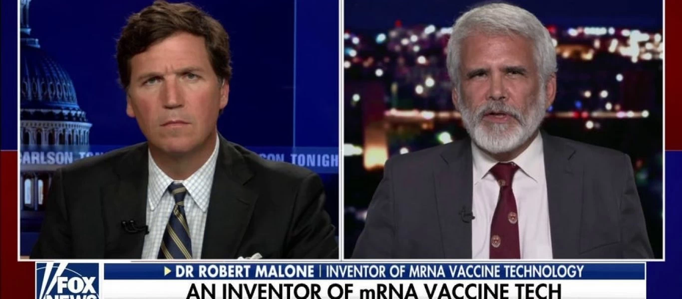 Ξέσπασμα στο FOX Νews του εφευρέτη των εμβολίων τεχνολογίας mRNA: «Είναι επικίνδυνα για τους νέους»